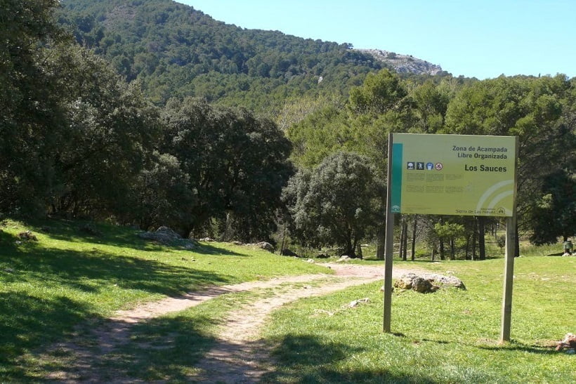 De acampada por el interior de Málaga