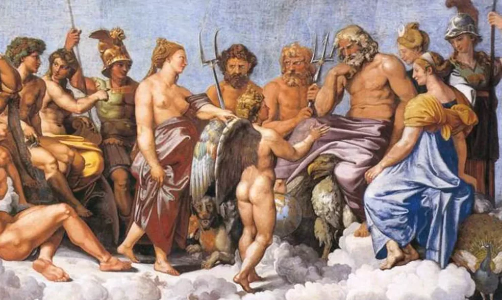 La mitología y los dioses romanos