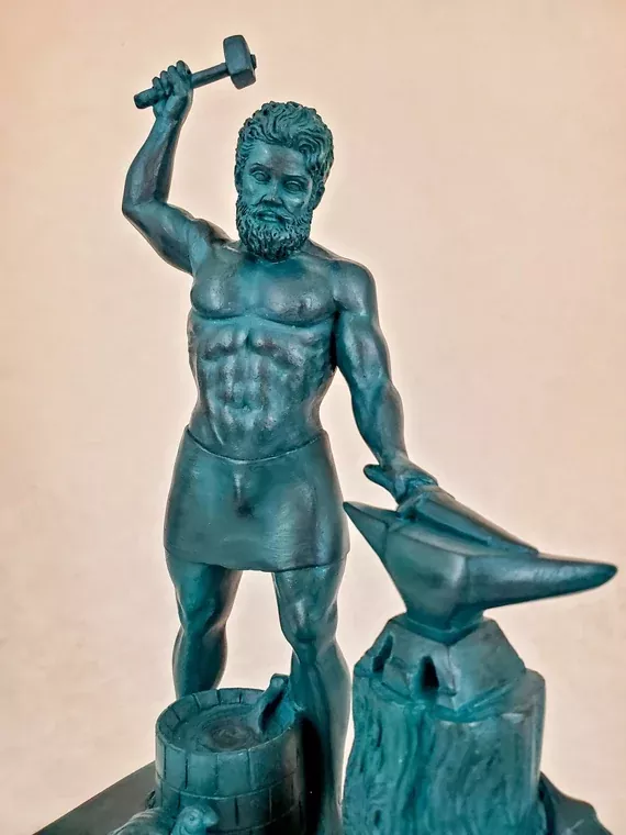 Hefesto, el dios griego del fuego y la metalurgia