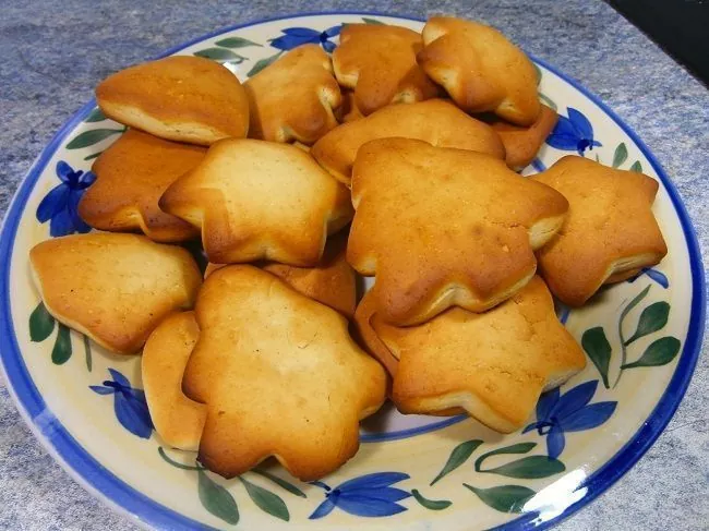Deliciosas galletas de mantequilla caseras