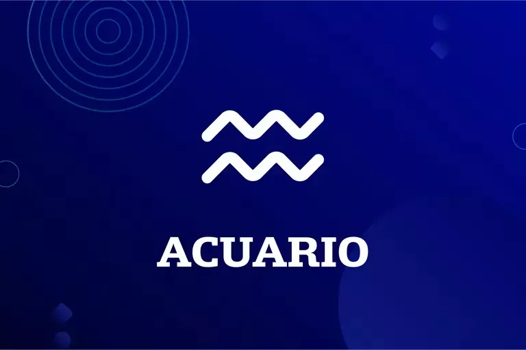 Horóscopo Acuario Semana del 17 al 23 de abril