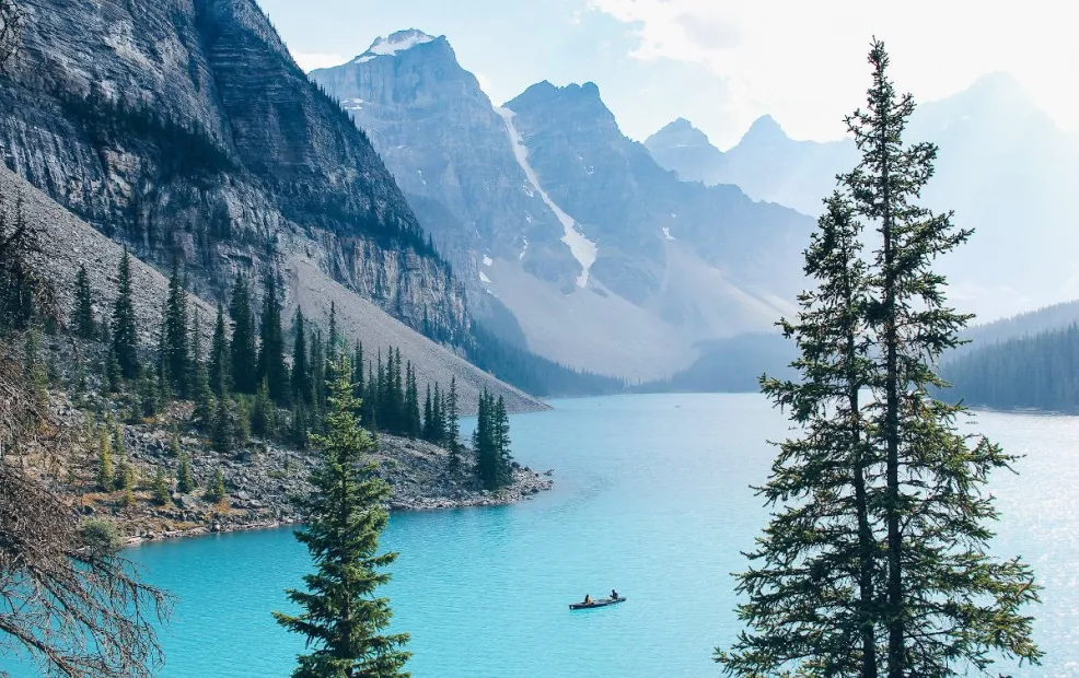 El Parque Nacional Banff en Canadá